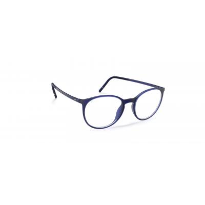 Moderne Silhouette SPX Illusion Fullrim 2960 Unisexbrille mit runder Form