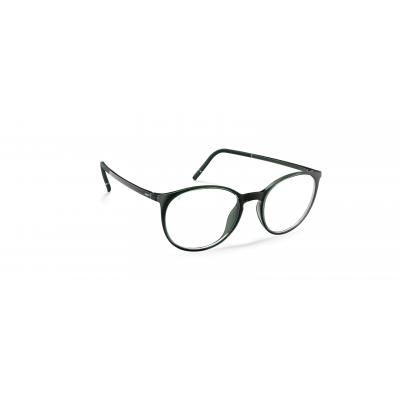 Moderne Silhouette SPX Illusion Fullrim 2960 Unisexbrille mit runder Form