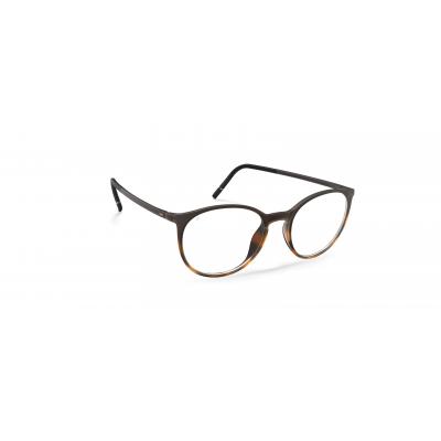Moderne Silhouette SPX Illusion Fullrim 2960 Unisexbrille mit runder Form