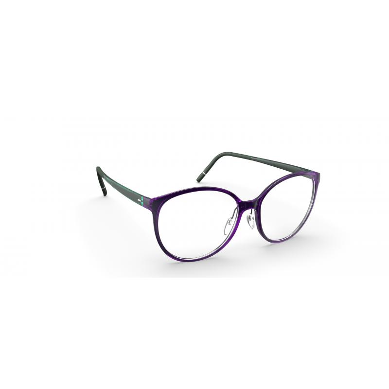 Silhouette Illusion Lite Fullrim 1614 4010 53-15 Elegante Silhouette Illusion Lite Fullrim 1614 Damenbrille mit rundem Design