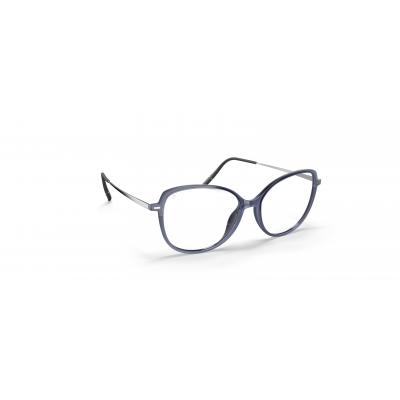 Silhouette Illusion Lite Fullrim 1618 Damenbrille mit Leichtbauweise und trendigem Schmetterlingsrahmen