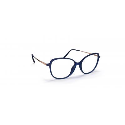 Silhouette Illusion Lite Fullrim 1618 Damenbrille mit Leichtbauweise und trendigem Schmetterlingsrahmen