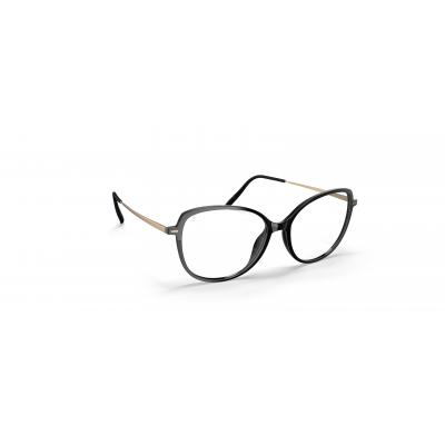 Silhouette Illusion Lite Fullrim 1618 Damenbrille mit Leichtbauweise und trendigem Schmetterlingsrahmen