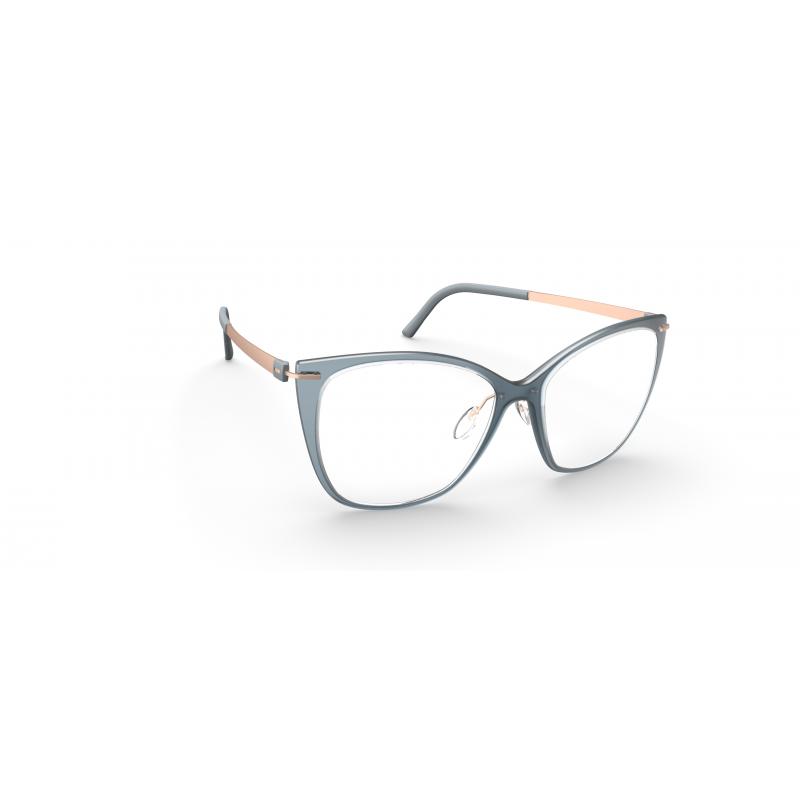 Silhouette Infinity View Fullrim 1610 4530 55-16 Anmutige Silhouette Infinity View Fullrim 1610 Damenbrille in Schmetterlingsform