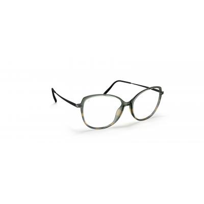 Silhouette Illusion Lite Fullrim 1618 Damenbrille mit Leichtbauweise und trendigem Schmetterlingsrahmen
