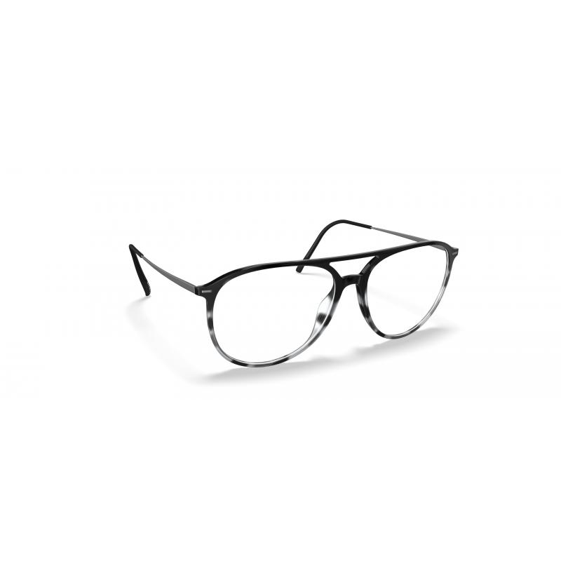 Silhouette Urban Fusion Fullrim 2948 9210 56-15 Urban Fusion Fullrim 2948 runde Herrenbrille mit vollem Rahmen
