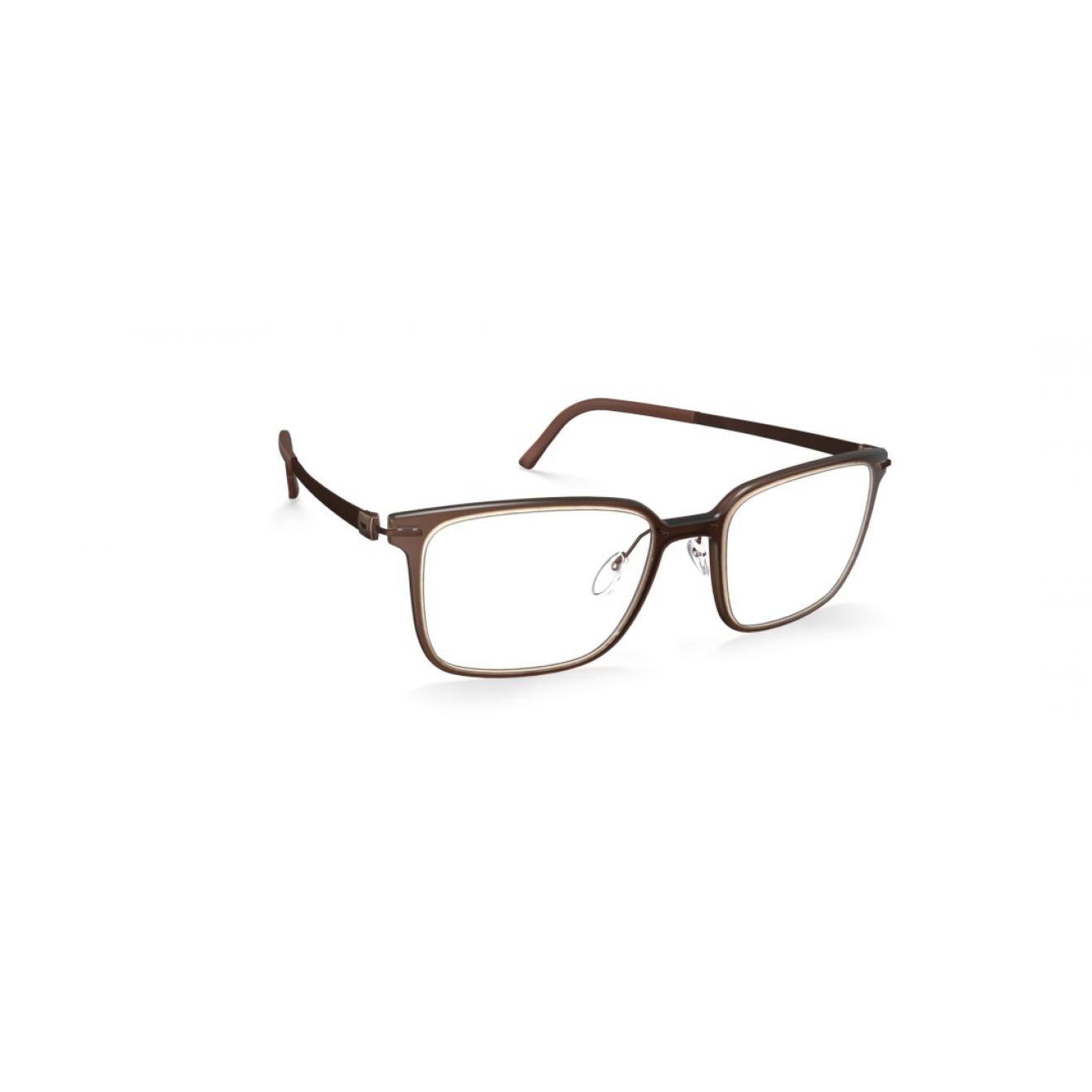 Silhouette Infinity View Fullrim 2937 6240 53-18 Silhouette Infinity View Fullrim 2937 eckige Herrenbrille aus SPX