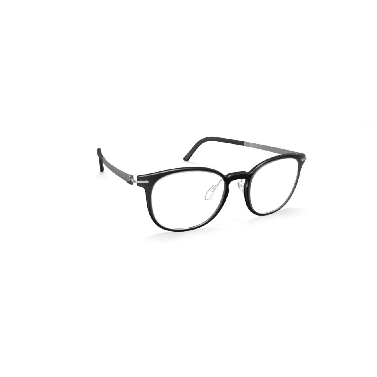 Silhouette Infinity View Fullrim 2938 9010 50-18 Silhouette Infinity View Fullrim 2938 runde Unisexbrille