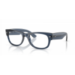 Ray-Ban 0RX0832V Korrektionsbrille in TRANSAPRENT DARK BLUE