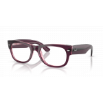 Ray-Ban 0RX0832V Korrektionsbrille in VIOLET ON TRANSPARENT PINK