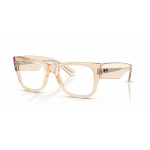 Ray-Ban 0RX0840V Korrektionsbrille in TRANSPARENT NUDE