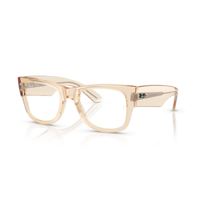 Ray-Ban 0RX0840V Korrektionsbrille in TRANSPARENT NUDE