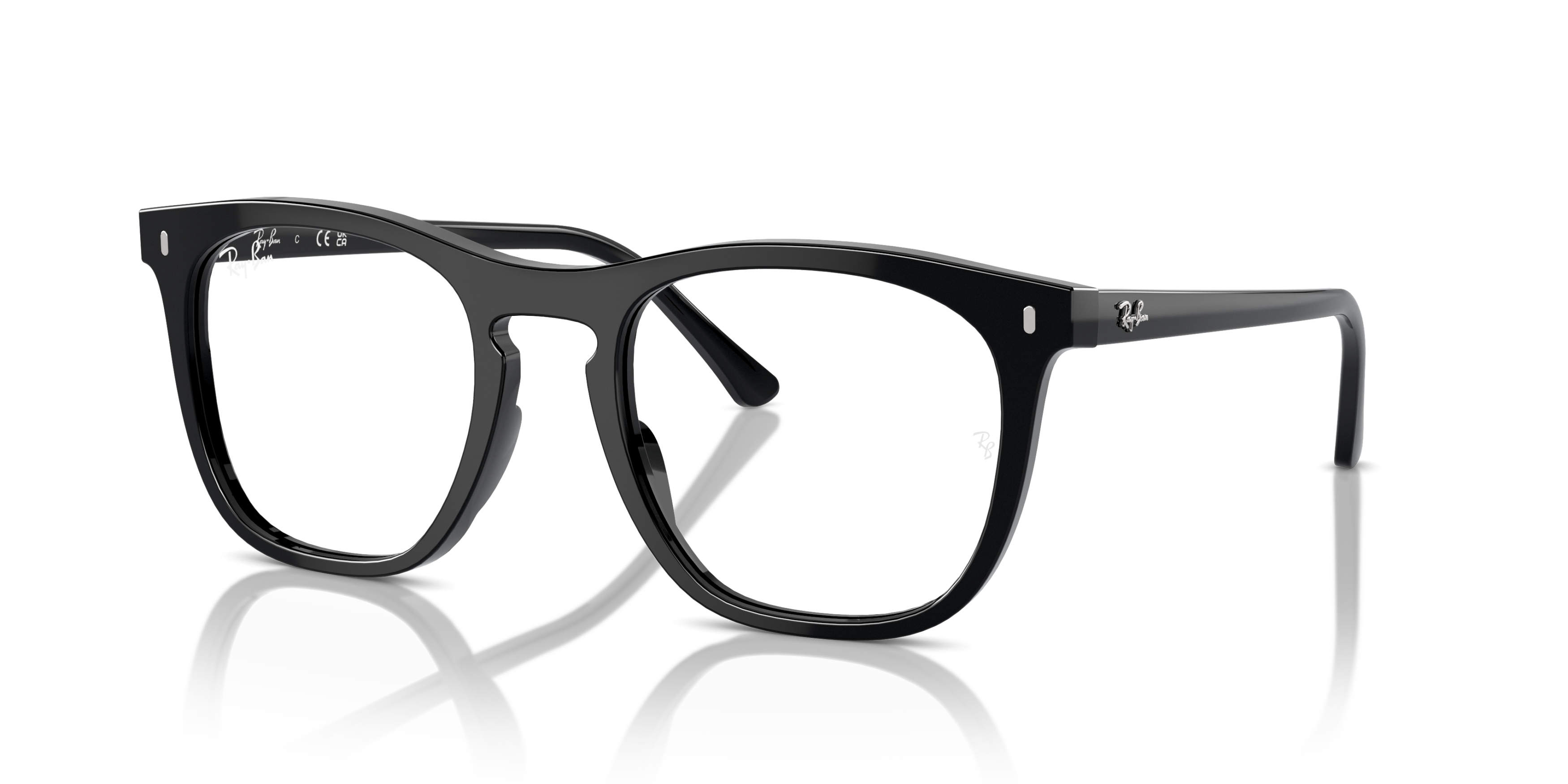 Ray Ban 0RX2210V 2000 BLACK 53-21 Ray-Ban 0RX2210V Korrektionsbrille in BLACK