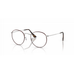 Ray-Ban 0RX3447V Korrektionsbrille in MATTE HAVANA ON MATTE SILVER