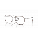 Ray-Ban 0RX3694V Korrektionsbrille in HAVANA ON SILVER