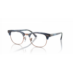 Ray Ban Ray Ban CLUBMASTER 0RX5154 8374 STRIPED BLUE ON ROSEGOLD 51-21