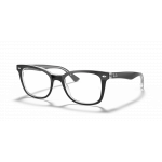 Ray Ban Ray Ban 0RX5285 2034 BLACK ON TRANSPARENT 53-19