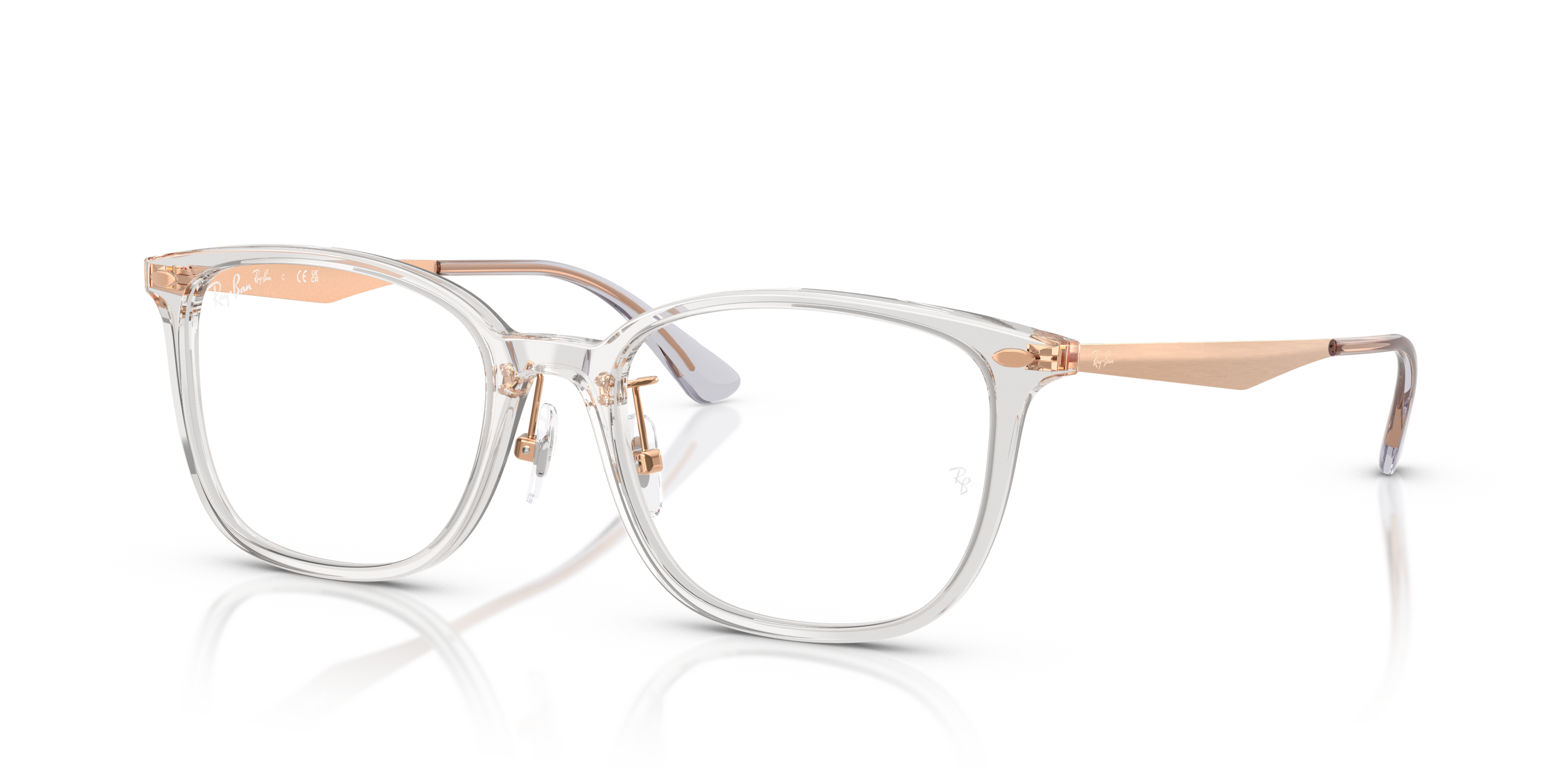 Ray Ban Ray Ban 0RX5403D 8416 TRANSPARENT GREY 54-18 Ray Ban Ray Ban 0RX5403D 8416 TRANSPARENT GREY 54-18