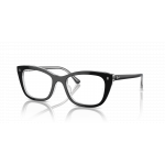 Ray Ban Ray Ban 0RX5433 2034 BLACK ON TRANSPARENT 52-19