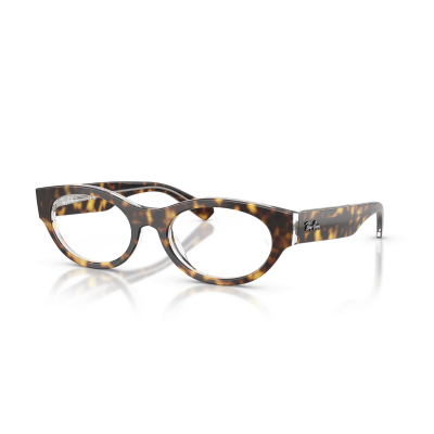 Ray Ban Ray Ban 0RX5447 5082 HAVANA ON TRANSPARENT 53-19