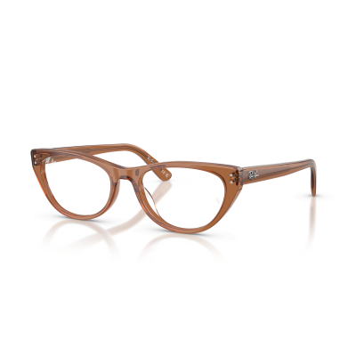Ray Ban Ray Ban 0RX5449D 8201 TRANSPARENT BROWN 54-18