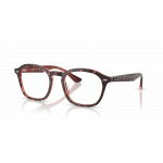 Ray Ban Ray Ban 0RX5451 8488 HAVANA ON TRANSPARENT RED 52-20