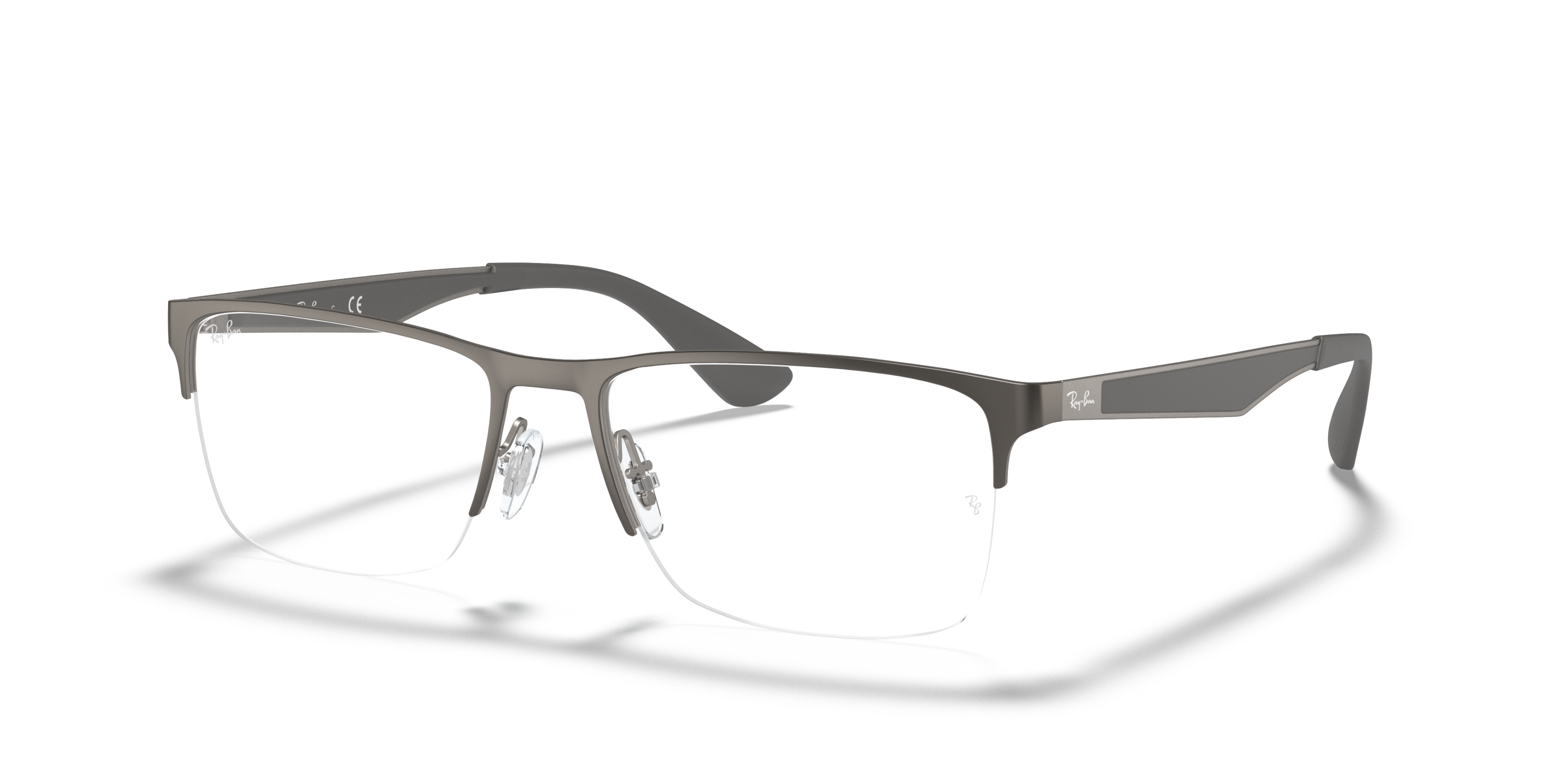Ray Ban Ray Ban 0RX6335 2855 MATTE GUNMETAL 58-17 Ray Ban Ray Ban 0RX6335 2855 MATTE GUNMETAL 58-17