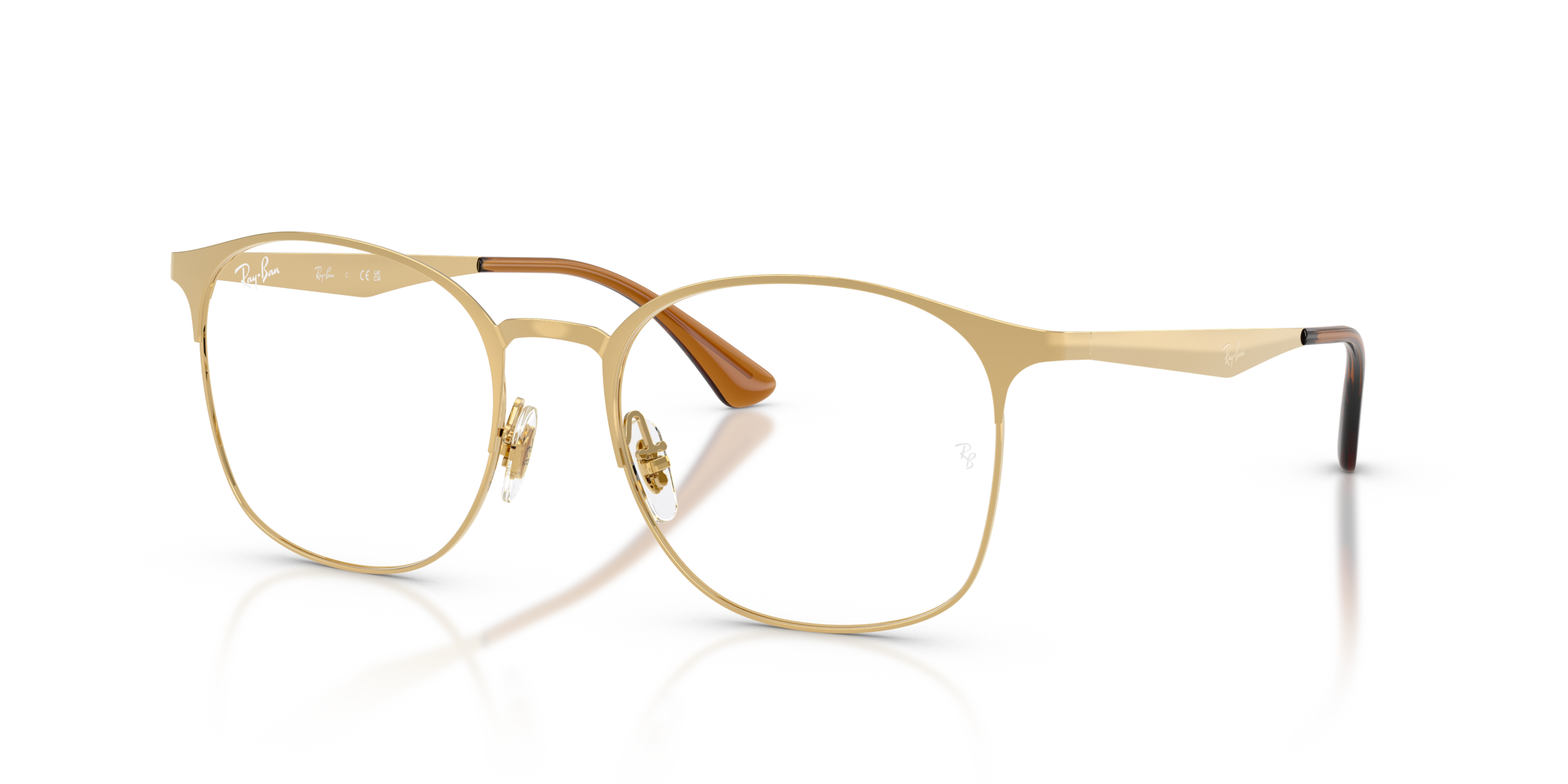 Ray Ban Ray Ban 0RX6493 2500 GOLD 53-18 Ray Ban Ray Ban 0RX6493 2500 GOLD 53-18