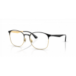 Ray Ban Ray Ban 0RX6493 2890 BLACK ON GOLD 53-18