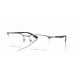 Ray Ban Ray Ban 0RX6513 2620 MATTE GUNMETAL ON SILVER 55-20