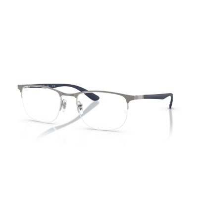 Ray Ban Ray Ban 0RX6513 2620 MATTE GUNMETAL ON SILVER 55-20
