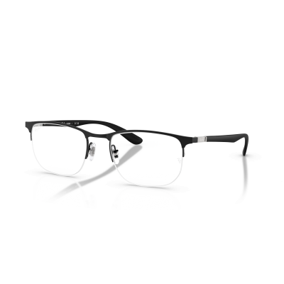 Ray Ban Ray Ban 0RX6513 2904 MATTE BLACK ON BLACK 55-20