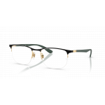 Ray Ban Ray Ban 0RX6513 2994 MATTE BLACK ON GOLD 55-20