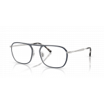Ray Ban Ray Ban 0RX6548 3016 MATTE BLU ON SILVER 55-19