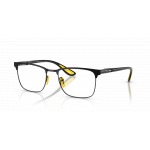 Ray Ban Ray Ban 0RX6621M F130 MATTE BLACK ON BLACK 54-19