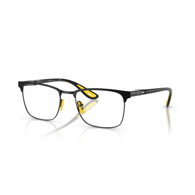 Ray Ban Ray Ban 0RX6621M F130 MATTE BLACK ON BLACK 54-19