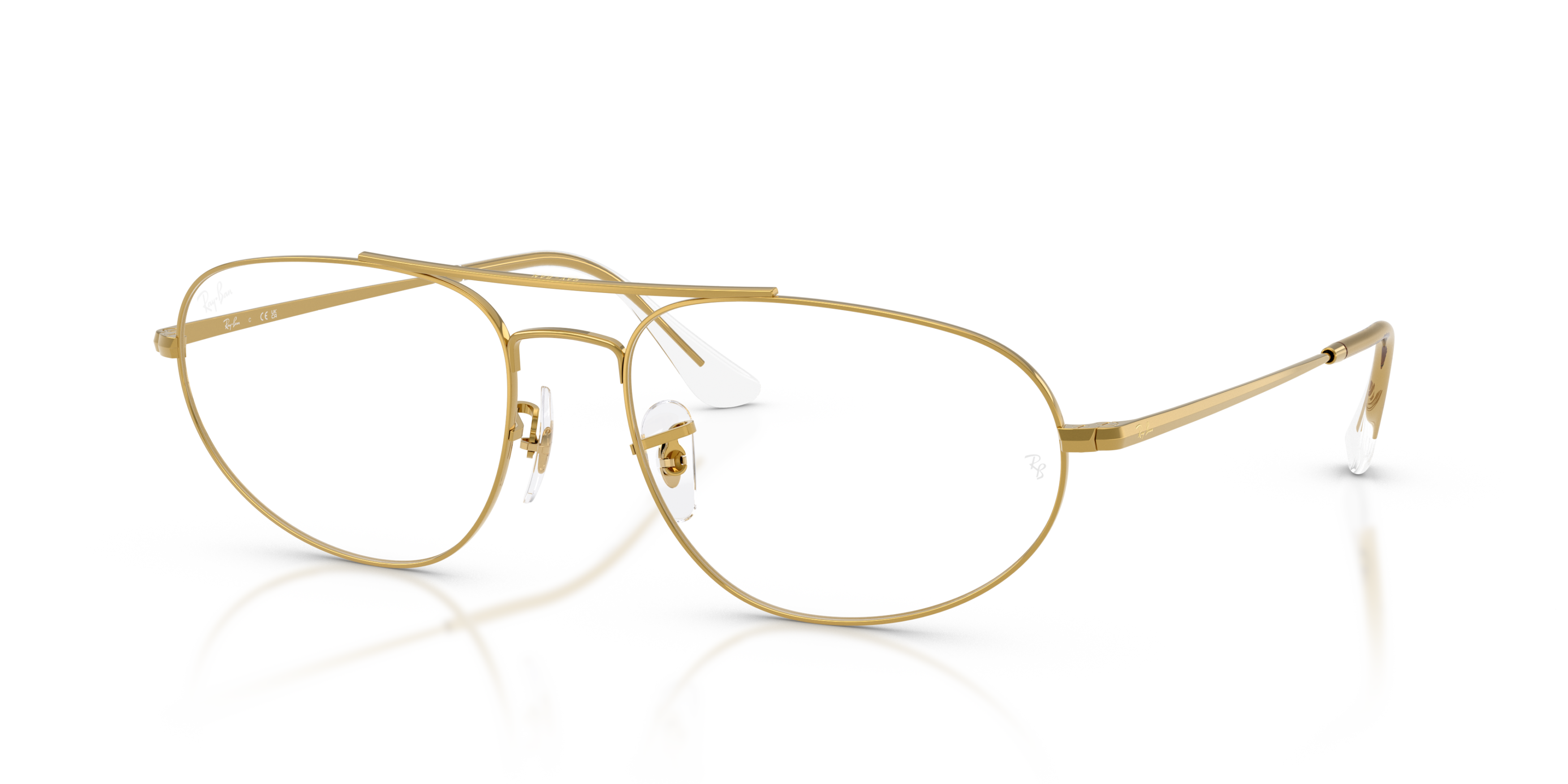 Ray Ban Ray Ban 0RX6645 3086 LEGEND GOLD 57-18 Ray Ban Ray Ban 0RX6645 3086 LEGEND GOLD 57-18