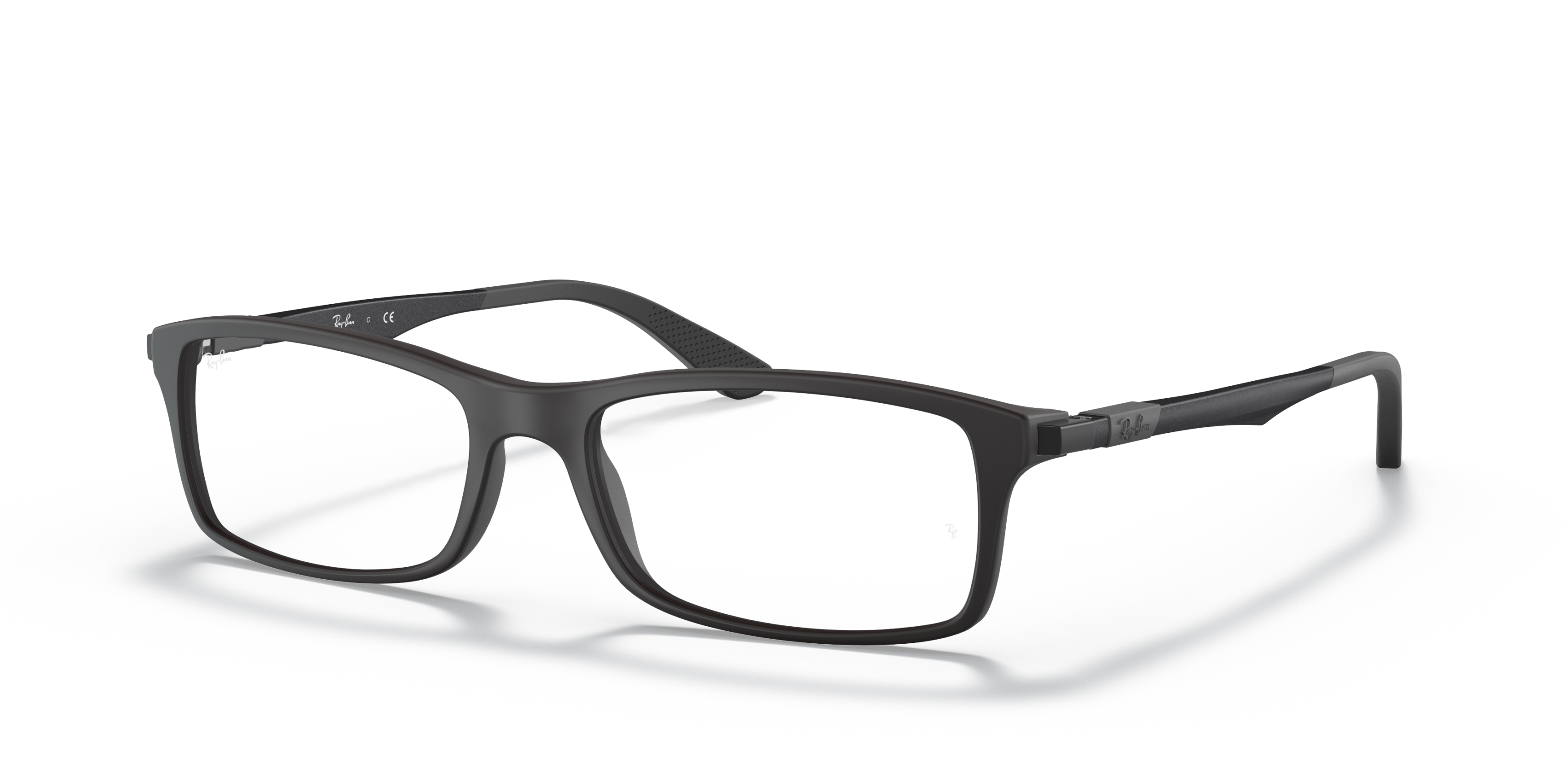 Ray Ban Ray Ban 0RX7017 5196 MATTE BLACK 56-17 Ray Ban Ray Ban 0RX7017 5196 MATTE BLACK 56-17
