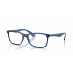 Ray Ban Ray Ban 0RX7047 5752 TRANSPARENT BLUE 54-17