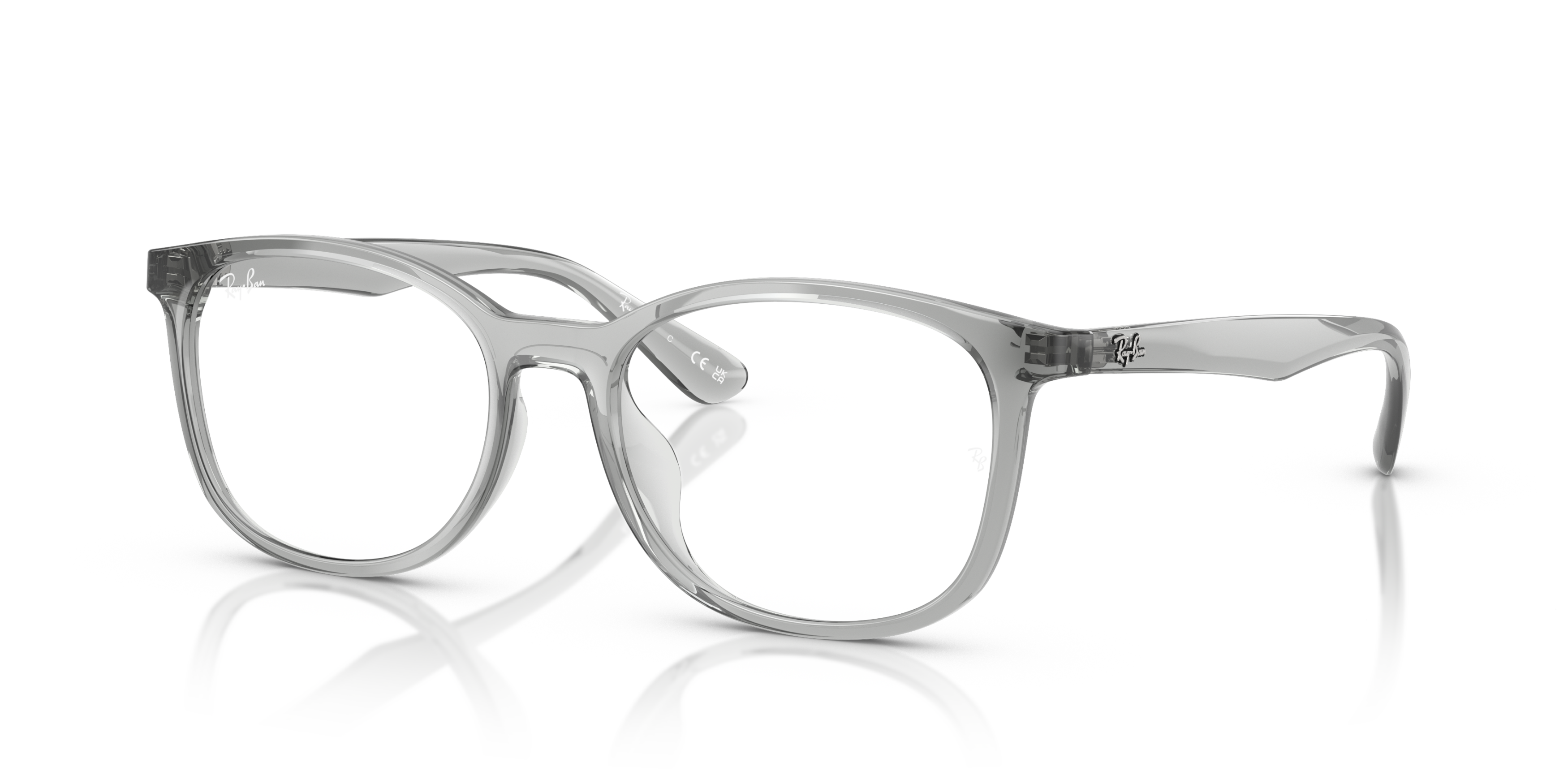 Ray Ban Ray Ban 0RX7093D 8012 TRANSPARENT GREY 54-18 Ray Ban Ray Ban 0RX7093D 8012 TRANSPARENT GREY 54-18