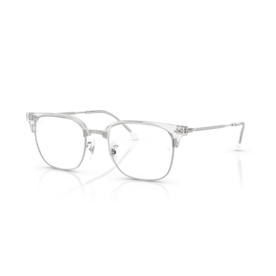 Ray Ban Ray Ban NEW CLUBMASTER 0RX7216 2001 TRANSPARENT ON SILVER 53-20