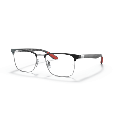 Ray Ban Ray Ban 0RX8421 2861 BLACK ON SILVER 54-19