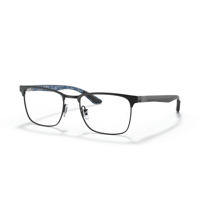 Ray Ban Ray Ban 0RX8421 2904 MATTE BLACK ON BLACK 54-19