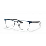 Ray Ban Ray Ban 0RX8421 3124 BLUE ON GUNMETAL 54-19