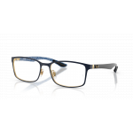 Ray Ban Ray Ban 0RX8424 3226 MATTE BLU ON ARISTA 57-18