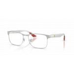 Ray Ban Ray Ban 0RX8425M F131 MATTE SILVER ON SILVER 55-17