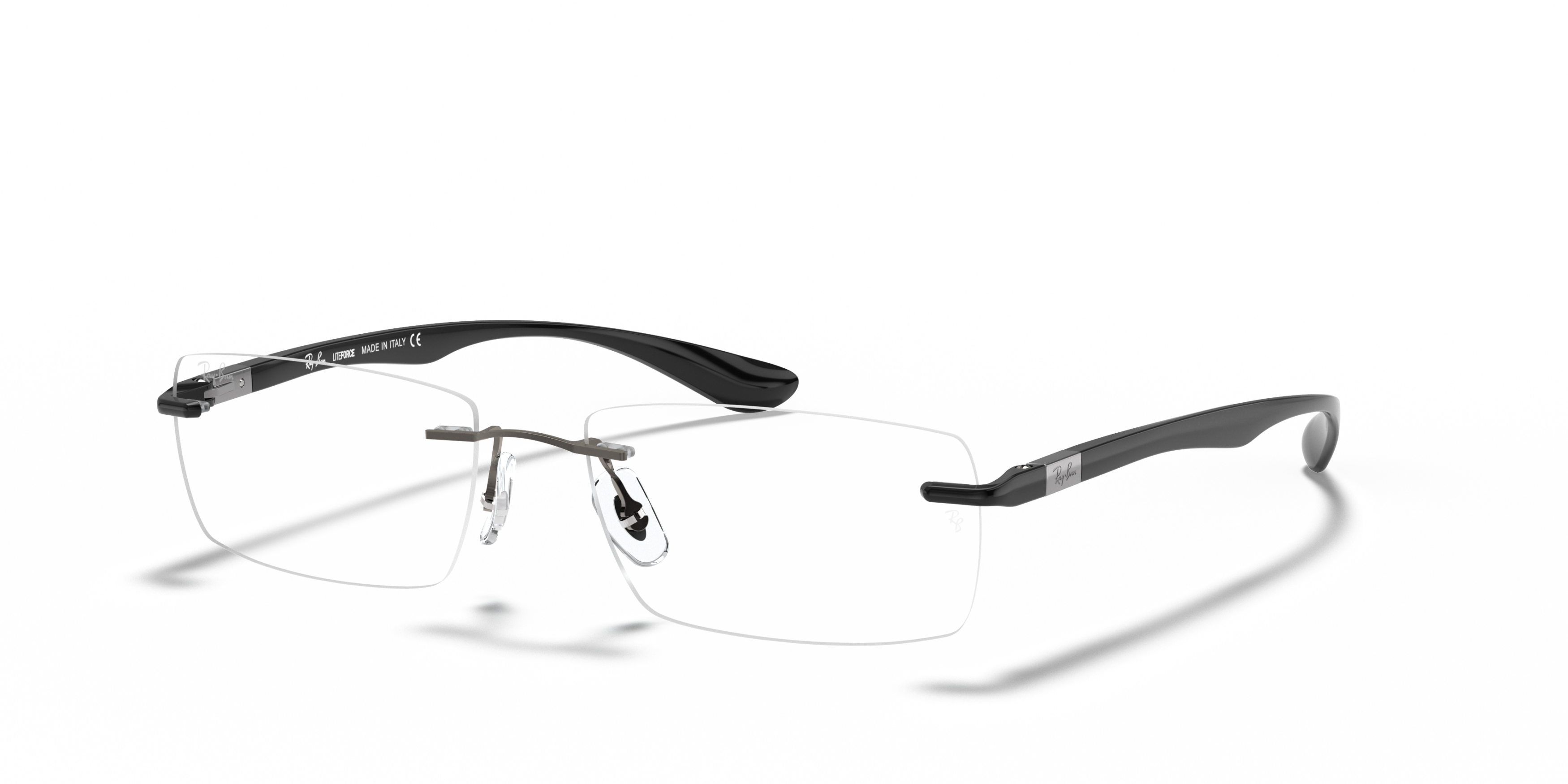 Ray Ban Ray Ban 0RX8724 1000 GUNMETAL 54-17 Ray Ban Ray Ban 0RX8724 1000 GUNMETAL 54-17