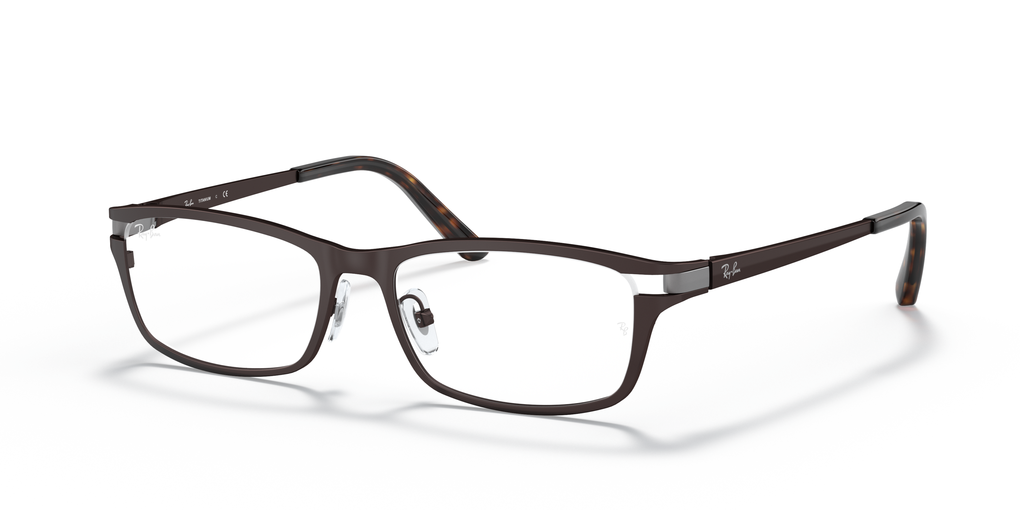 Ray Ban Ray Ban 0RX8727D 1020 DARK BROWN 54-16 Ray Ban Ray Ban 0RX8727D 1020 DARK BROWN 54-16