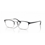 Ray Ban Ray Ban 0RX8772D 1235 BLACK ON SILVER 56-18