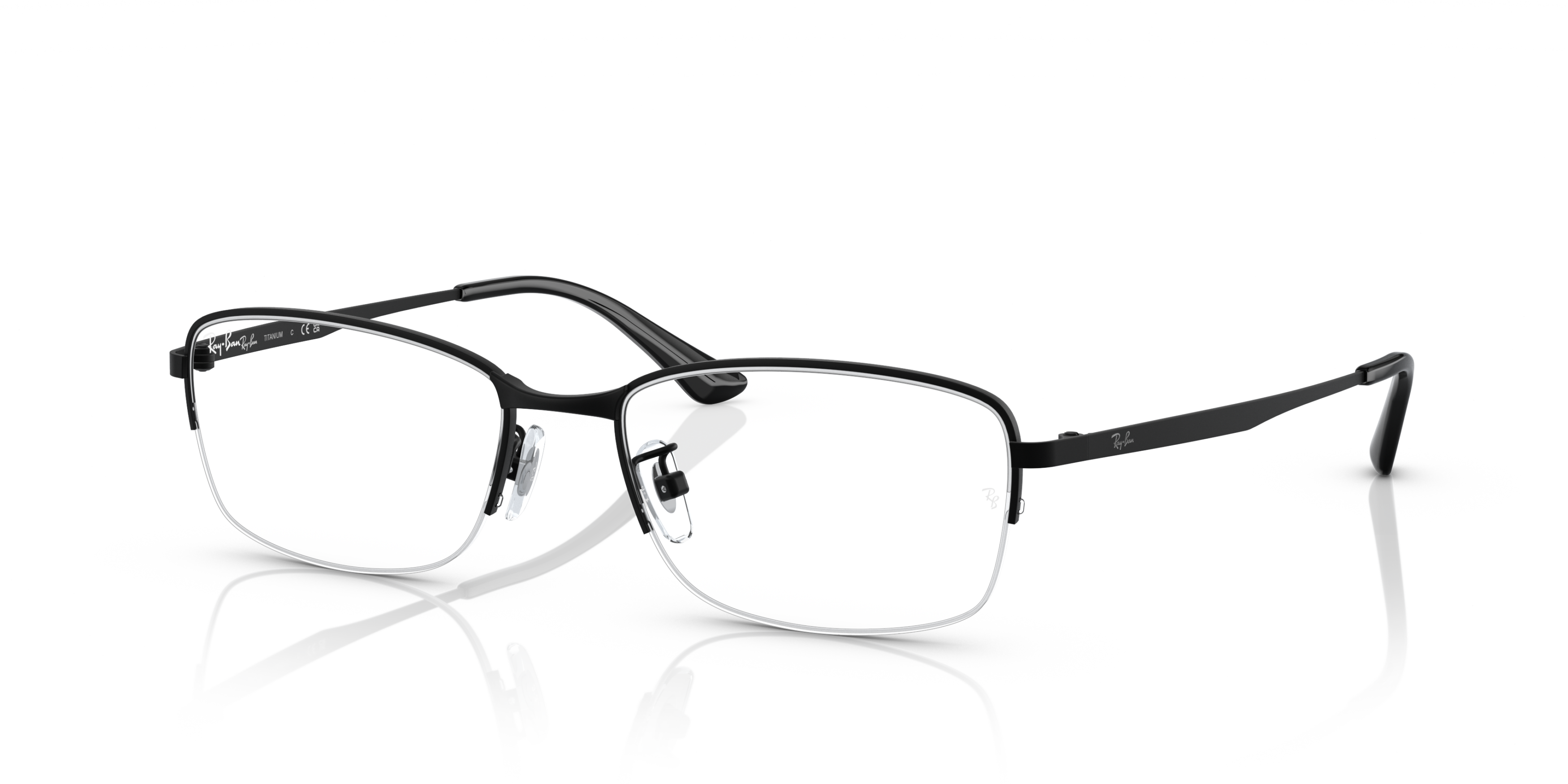 Ray Ban Ray Ban 0RX8774D 1012 MATTE BLACK 55-18 Ray Ban Ray Ban 0RX8774D 1012 MATTE BLACK 55-18